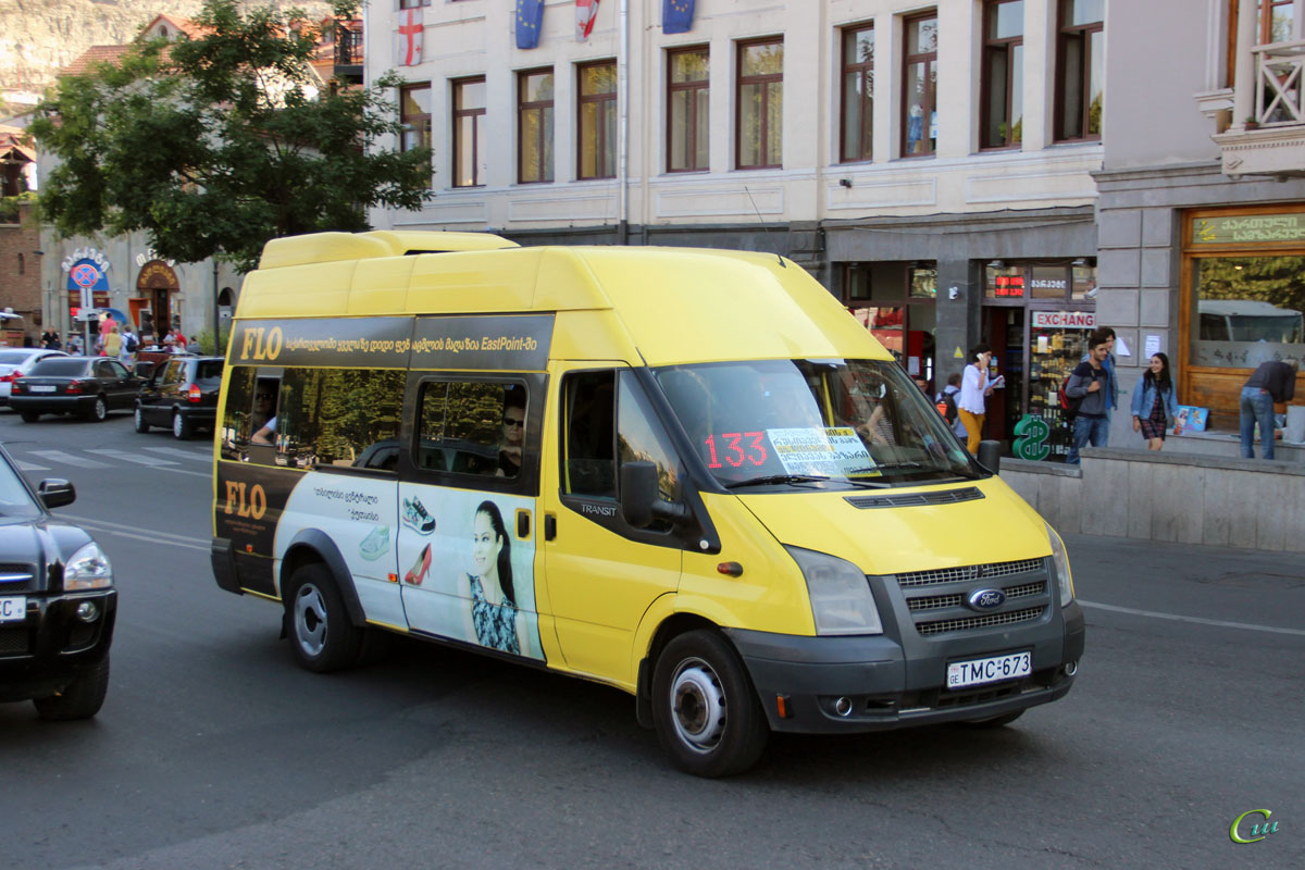 Тбилиси. Avestark (Ford Transit) TMC-673