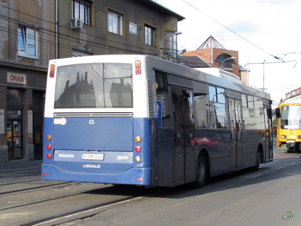 Будапешт. Alfabusz Localo (Volvo B7RLE) KXM-044