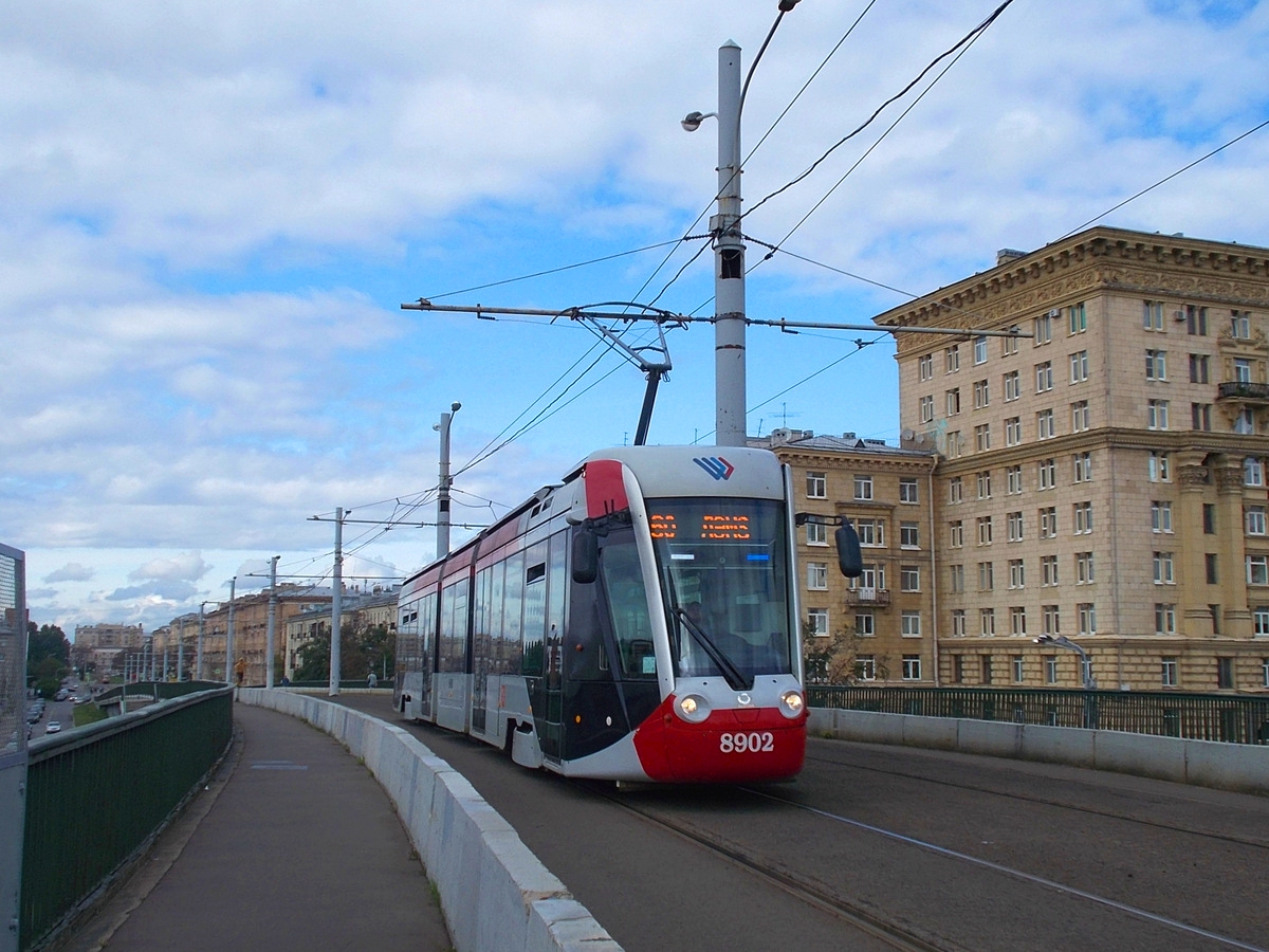 Санкт-Петербург. Alstom Citadis 301 CIS (71-801) №8902