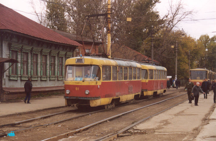 Тула. Tatra T3 (двухдверная) №91, Tatra T3 (двухдверная) №92