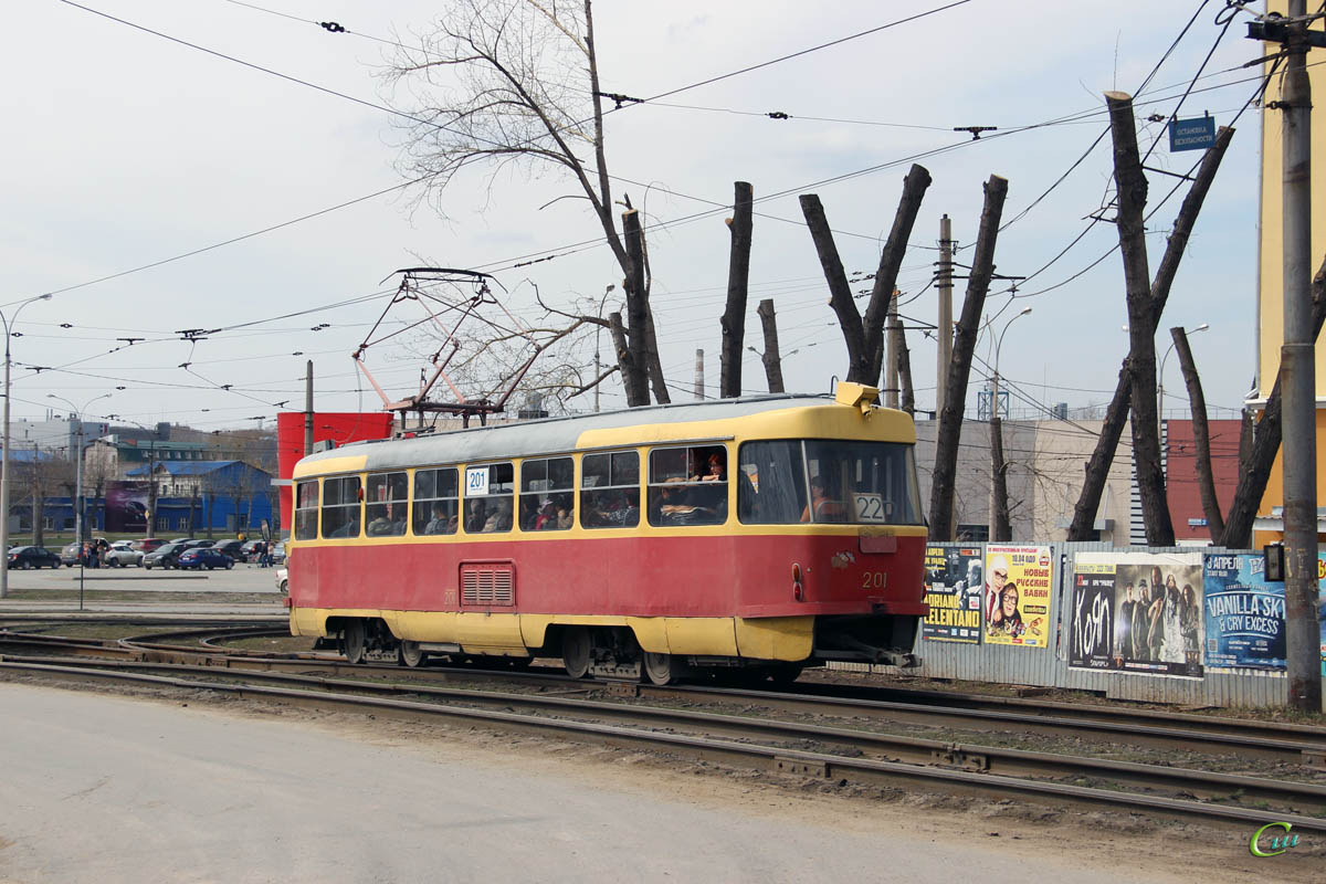 Екатеринбург. Tatra T3SU №201