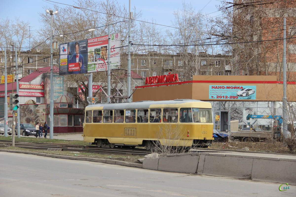 Екатеринбург. Tatra T3 (двухдверная) №034