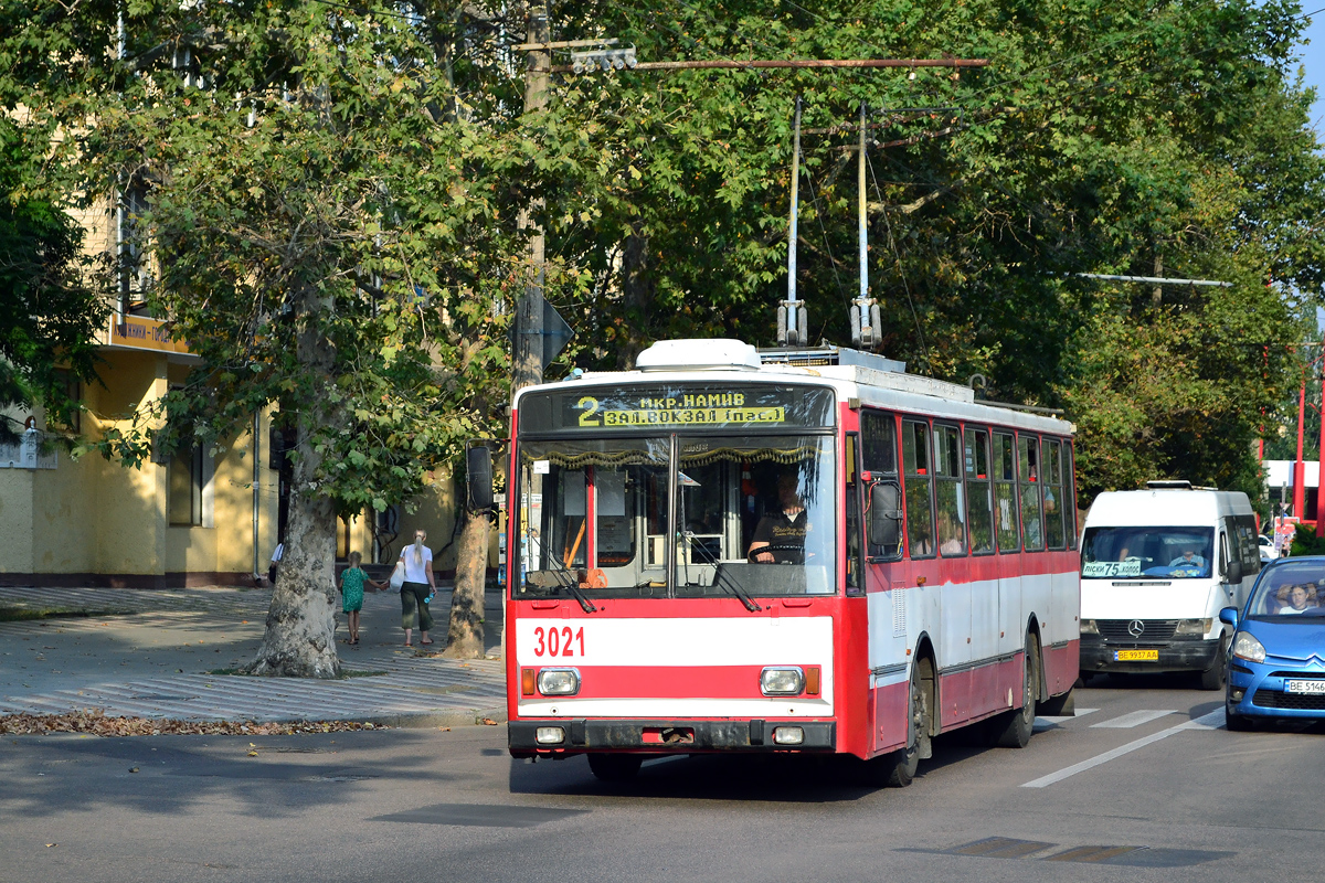Николаев. Škoda 14TrR №3021