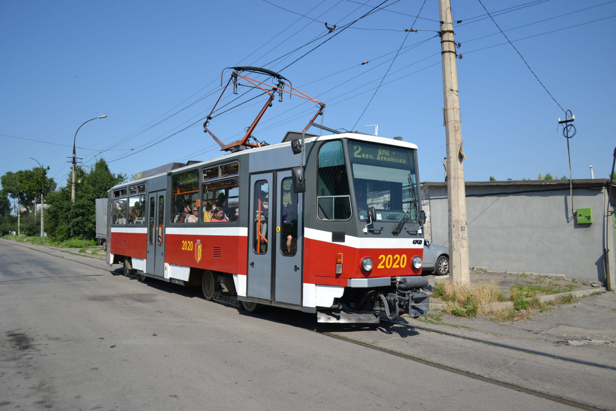 Каменское. Tatra T6A5 №2020