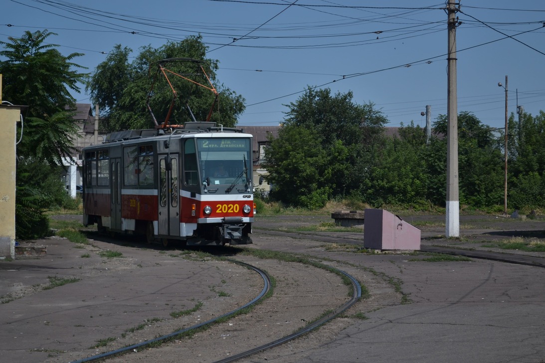Каменское. Tatra T6A5 №2020