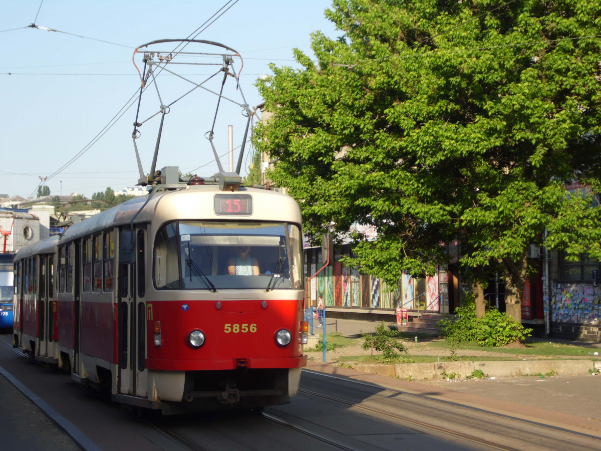 Киев. Tatra T3SUCS №5856