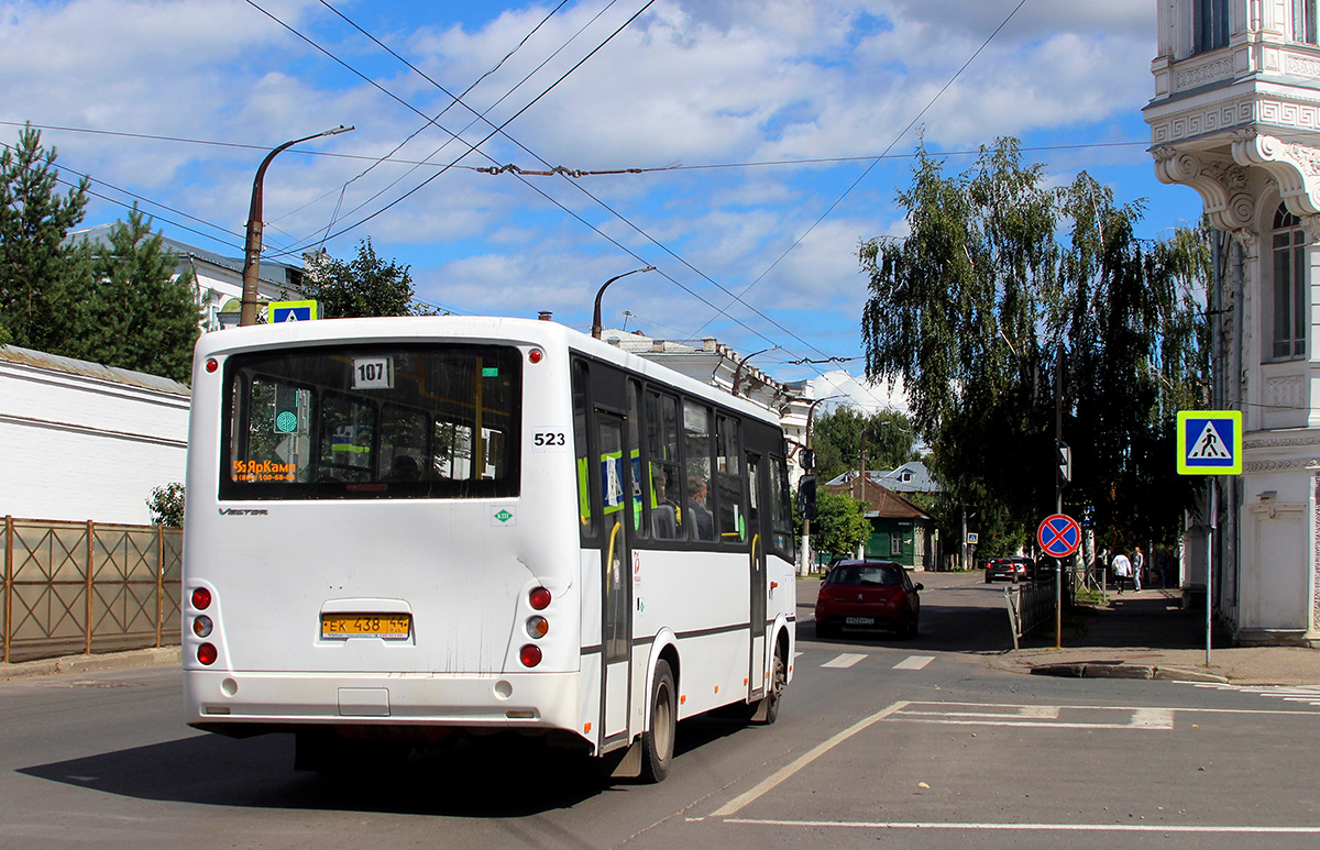 ПАЗ-320412-14 Вектор ек438 - Кострома - Фото №180853 - Твой Транспорт