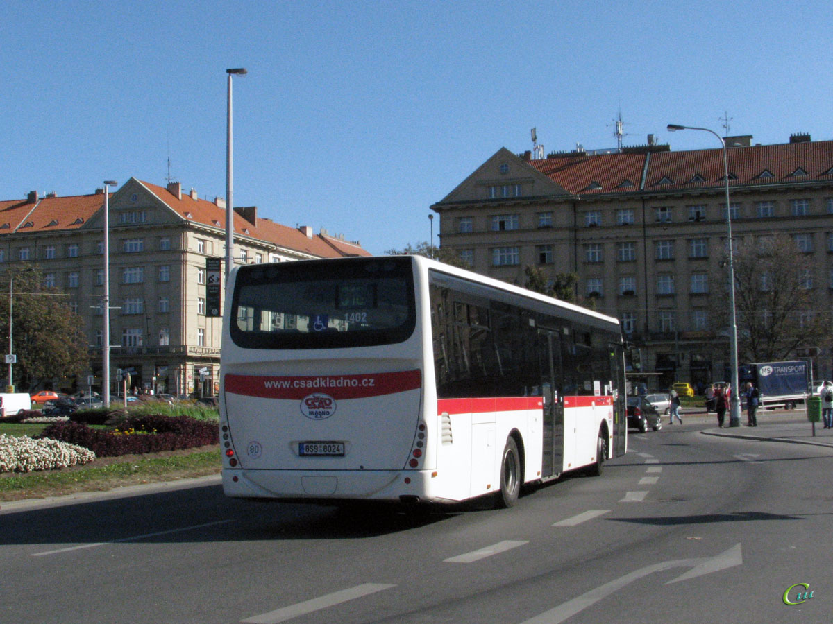Прага. Irisbus Crossway LE 12M 8S9 8024