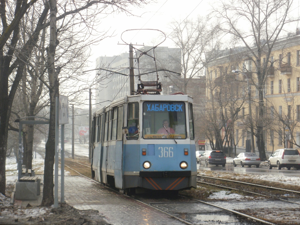 71-605 (КТМ-5) №366 - Хабаровск - Фото №181413 - Твой Транспорт