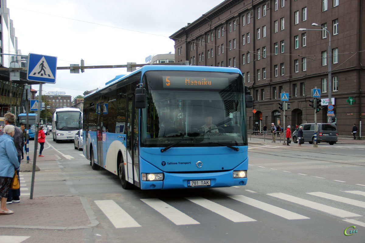 Таллин. Irisbus Crossway LE 12M 781 TAK