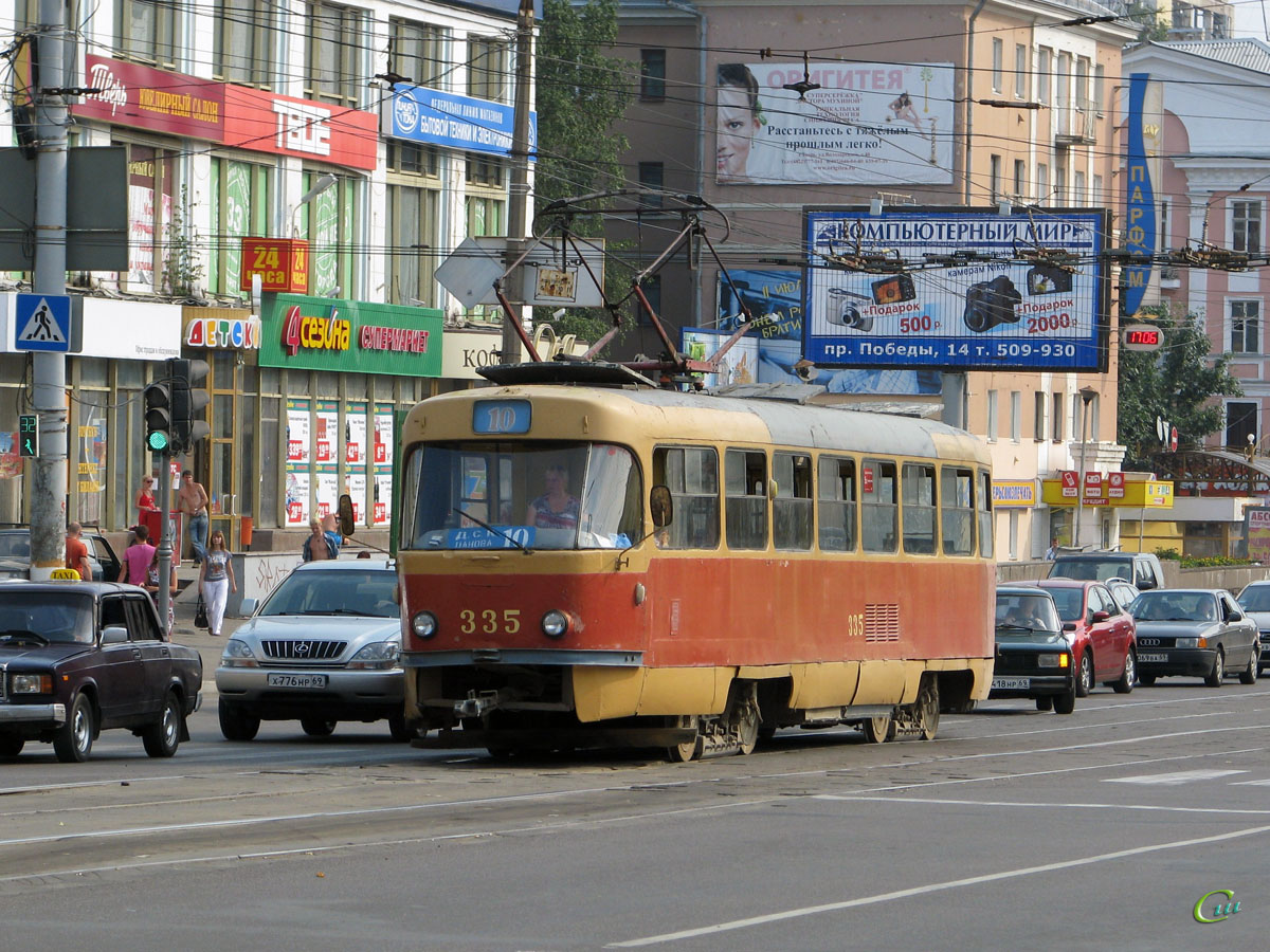 Тверь. Tatra T3SU №335
