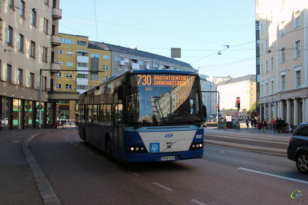 Хельсинки. Volvo 8700LE XUO-349