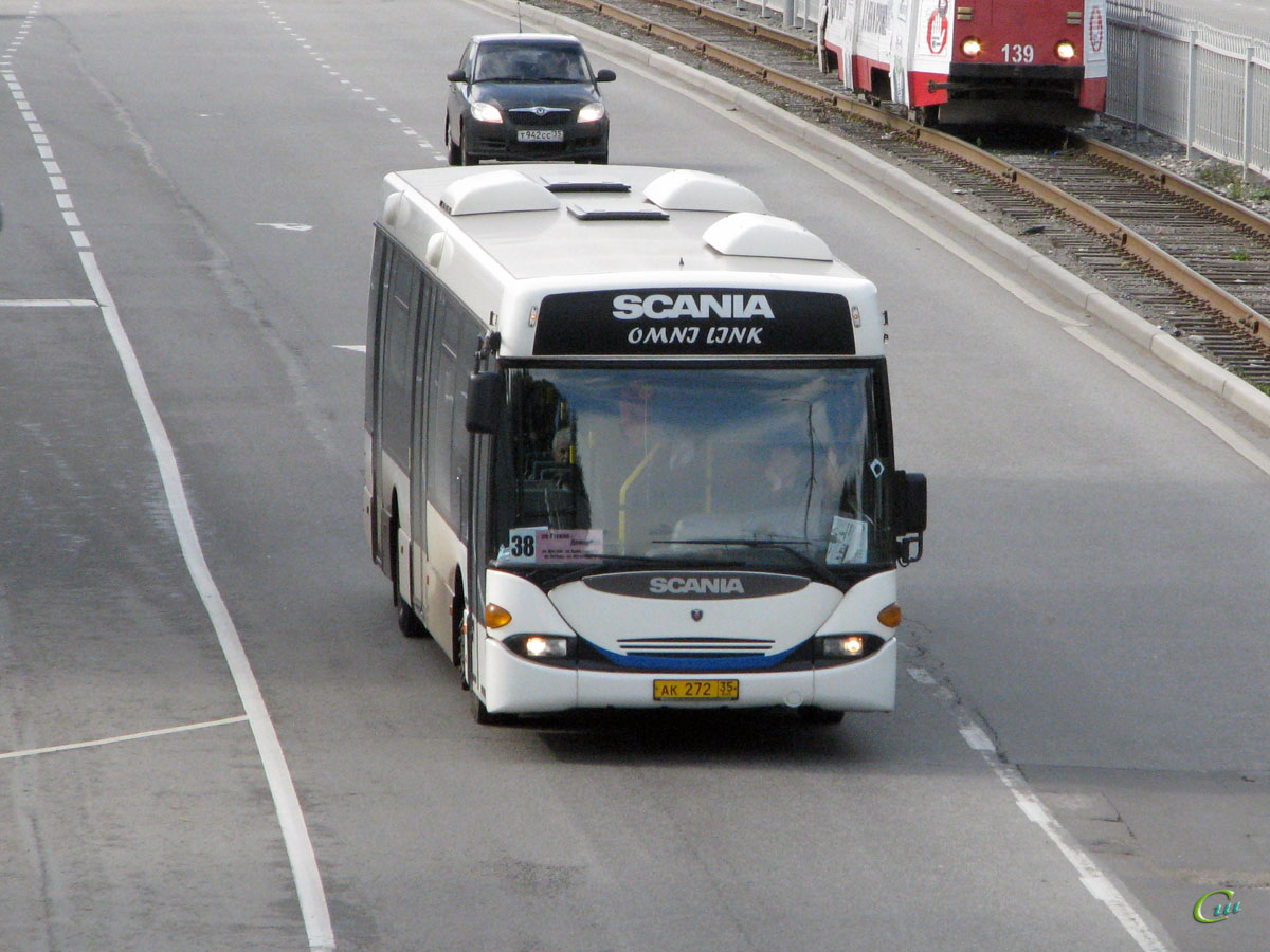 Череповец. Scania OmniLink CL94UB ак272