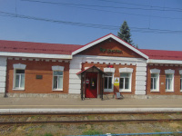 Оренбург. Станция Бугуруслан на линии Уфа - Кинель Куйбышевской железной дороги
