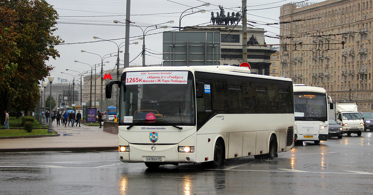 Москва. Irisbus Crossway 12M о418ер