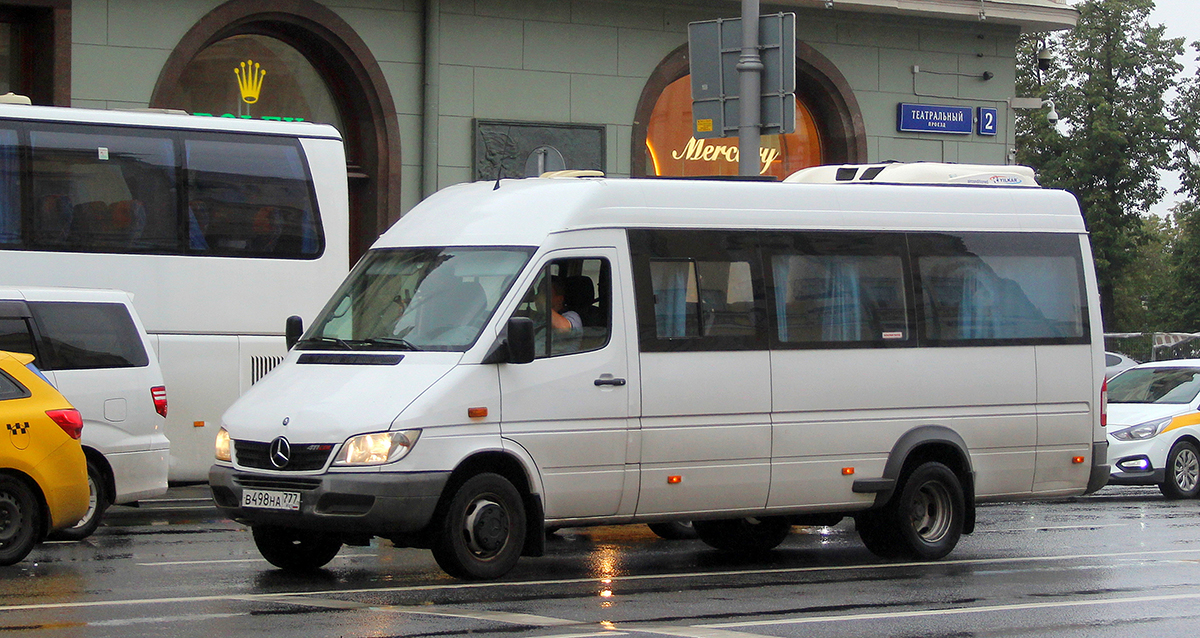 Москва. Луидор-223203 (Mercedes-Benz Sprinter) в498на
