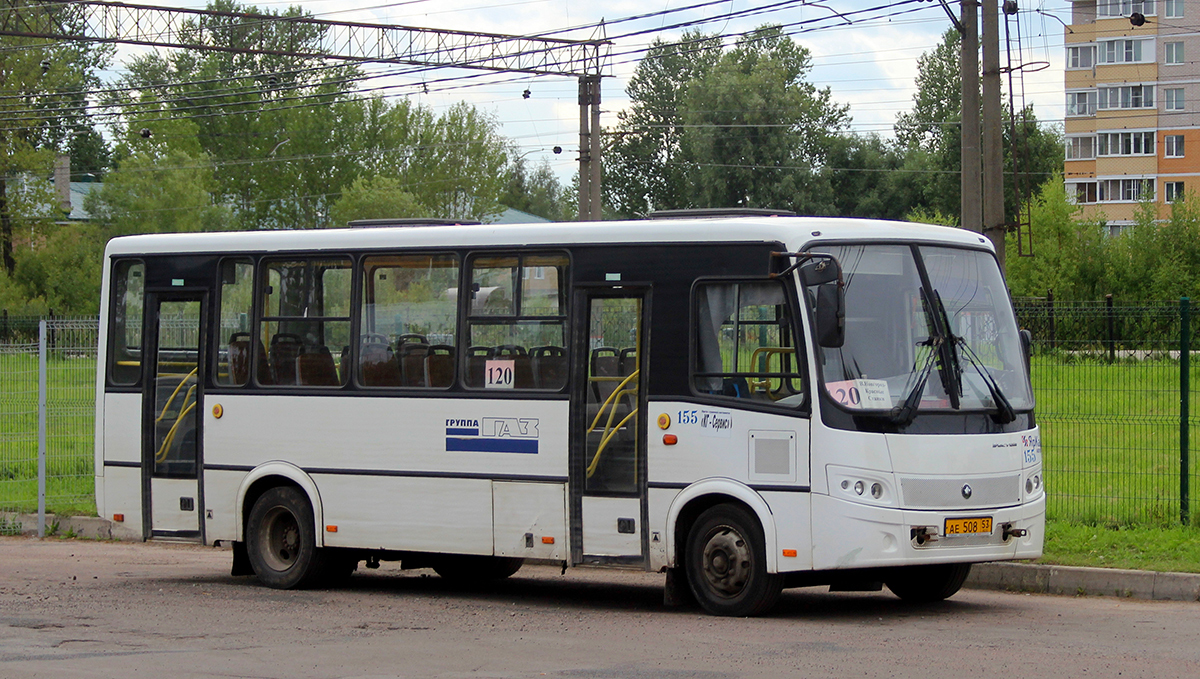 Великий Новгород. ПАЗ-320412-05 Вектор ае508