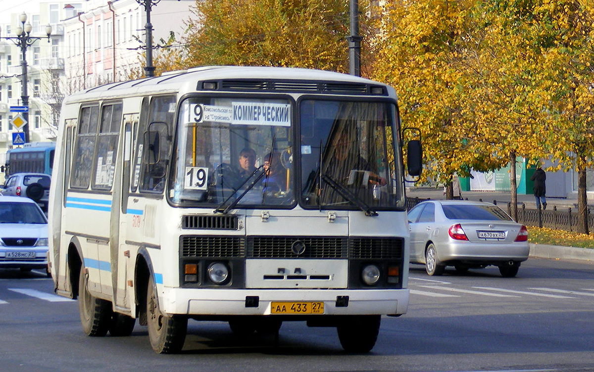 Хабаровск. ПАЗ-32054 аа433