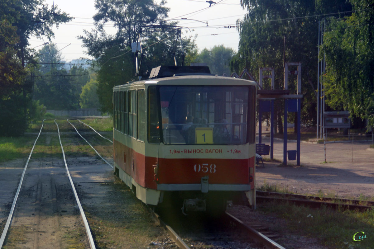 Курск. Tatra T6B5 (Tatra T3M) №058