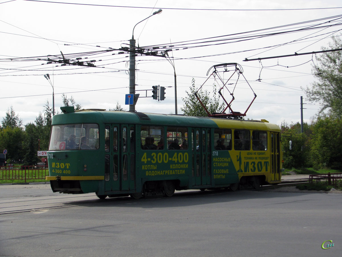 Нижний Новгород. Tatra T3SU №2718