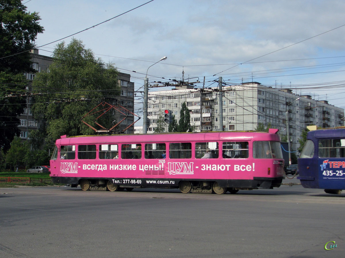 Нижний Новгород. Tatra T3SU №2635