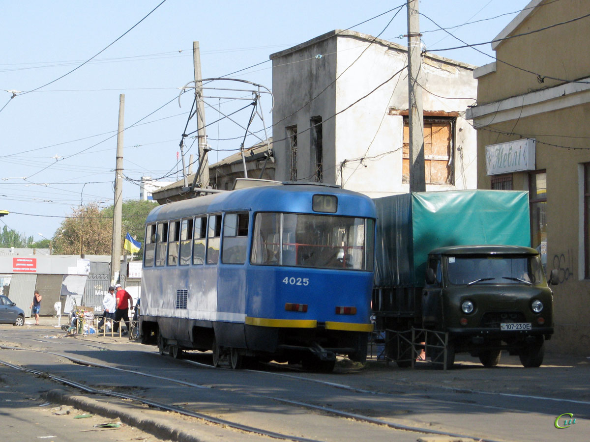 Одесса. Tatra T3R.P №4025