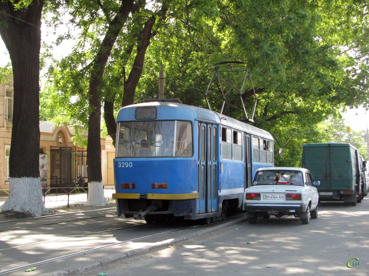 Одесса. Tatra T3R.P №3290