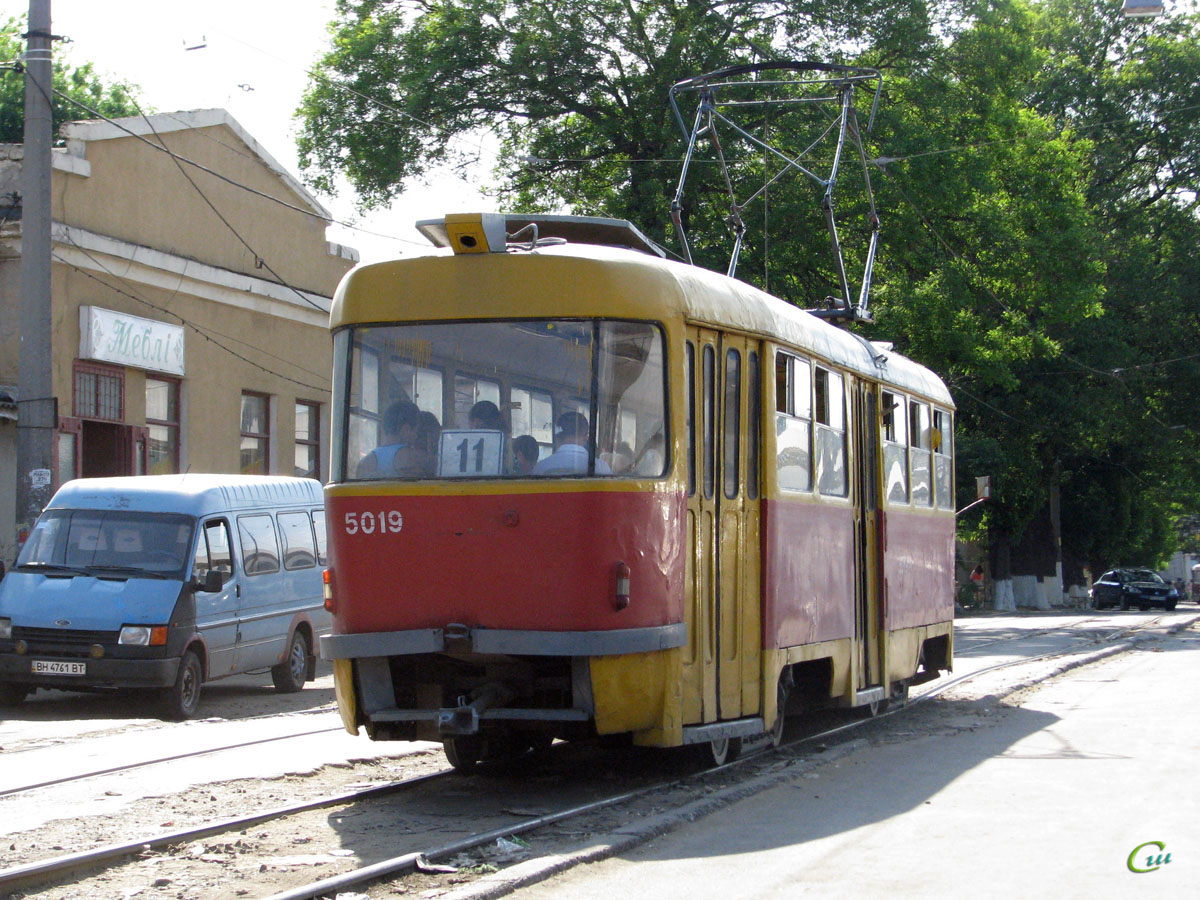 Одесса. Tatra T3SU №5019