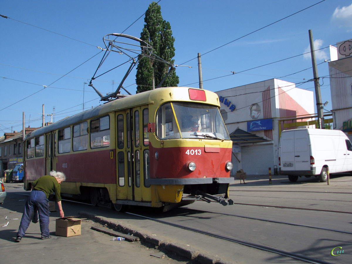 Одесса. Tatra T3SU №4013