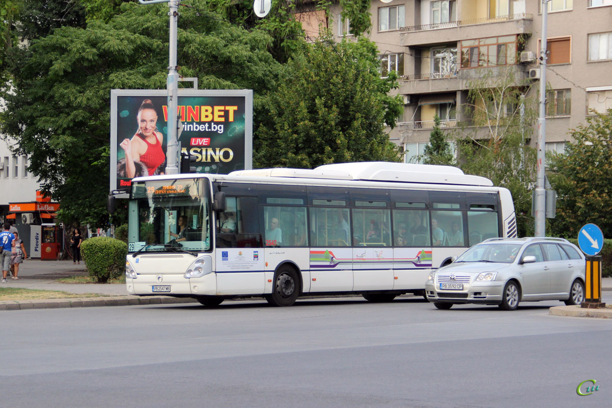 Пловдив. Irisbus Citelis 12M CNG PB 2547 MB