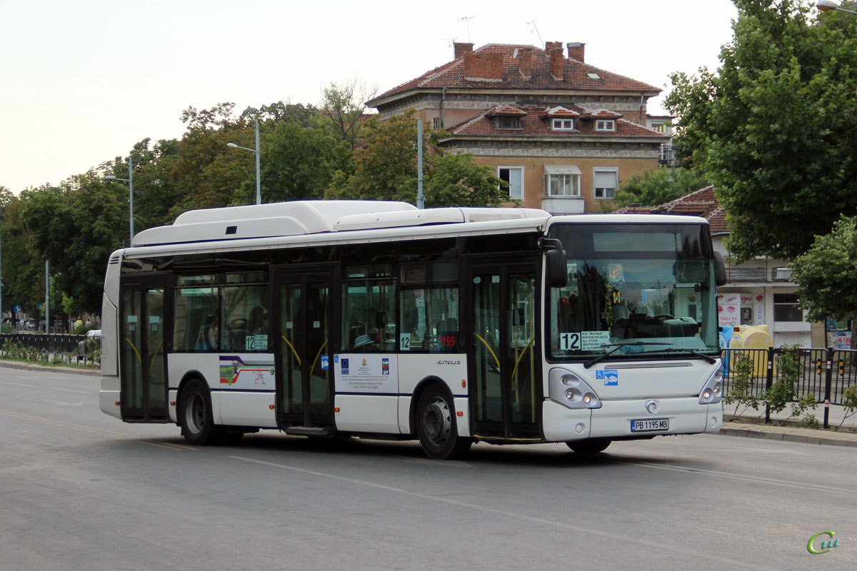 Пловдив. Irisbus Citelis 12M CNG PB 1195 MB