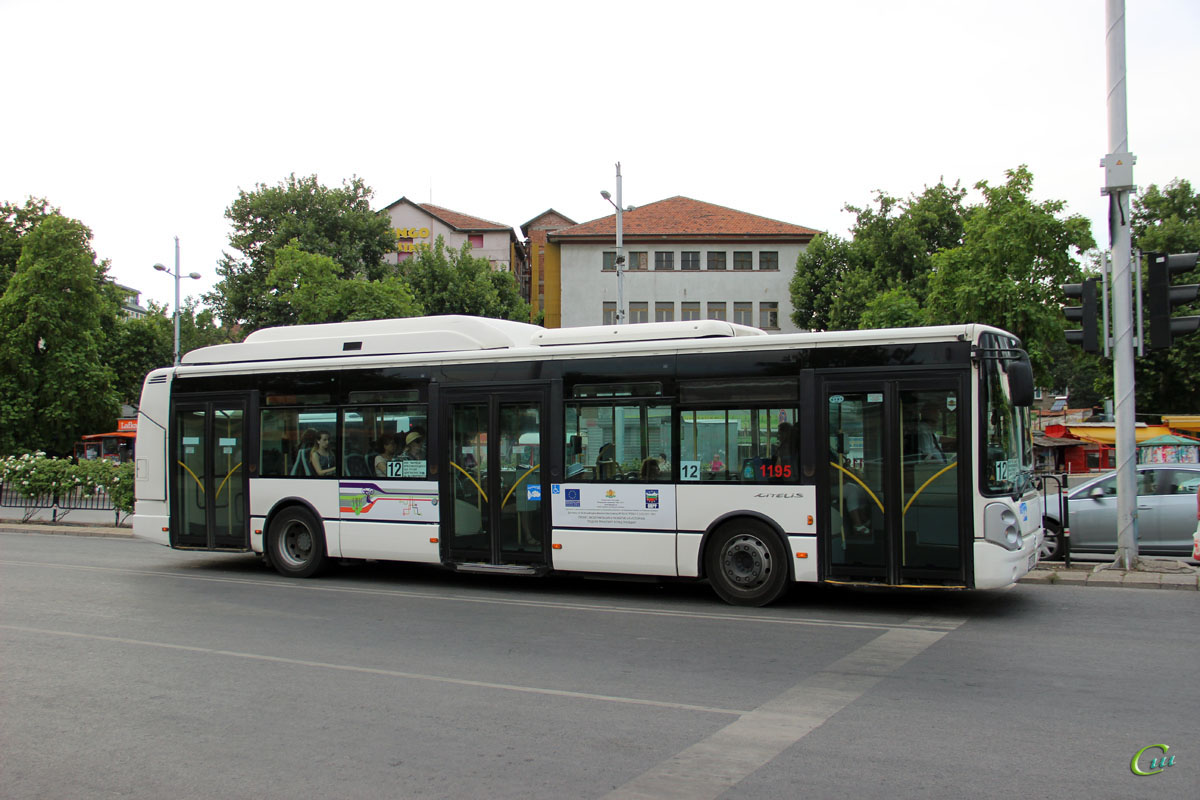 Пловдив. Irisbus Citelis 12M CNG PB 1195 MB