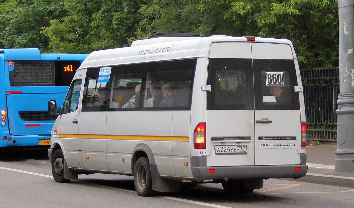 Москва. Луидор-223237 (Mercedes-Benz Sprinter) а224ув