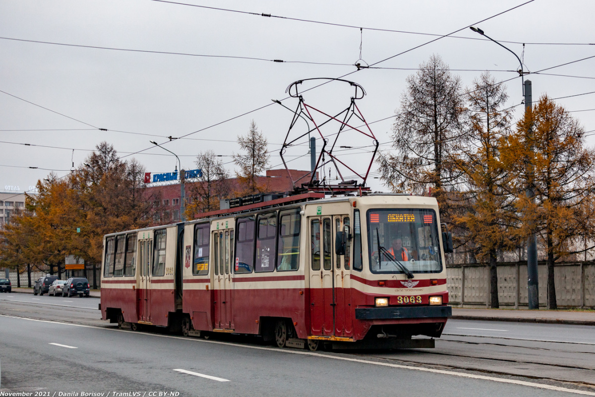 Санкт-Петербург. ЛВС-86К-М №3063