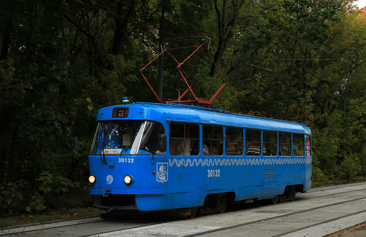 Москва. Tatra T3 (МТТЧ) №30132