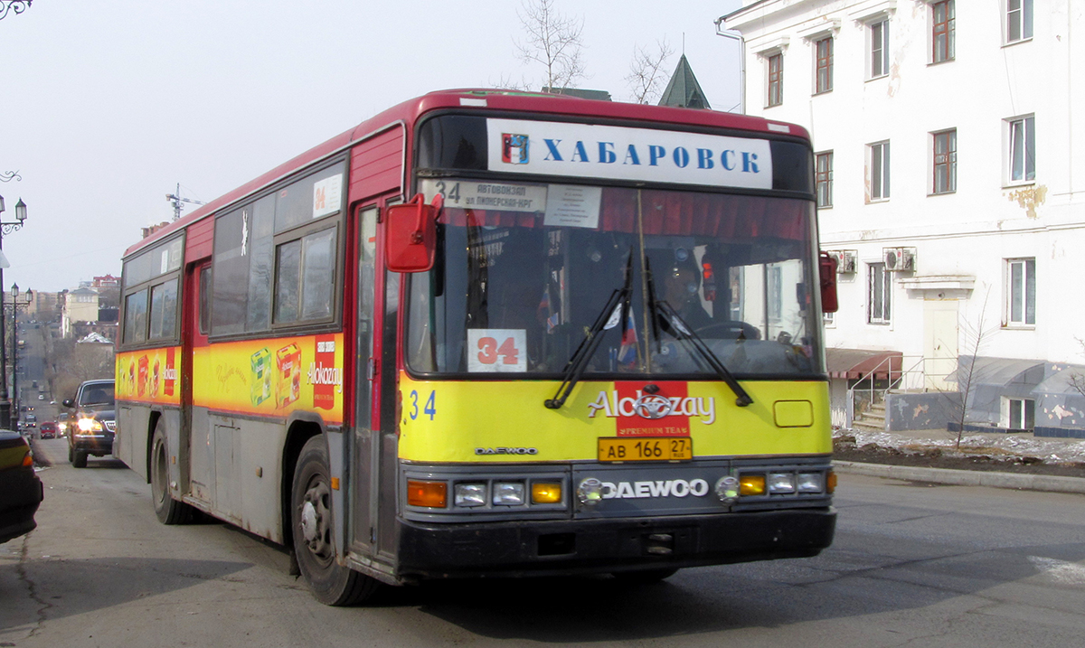Хабаровск. Daewoo BS106 ав166
