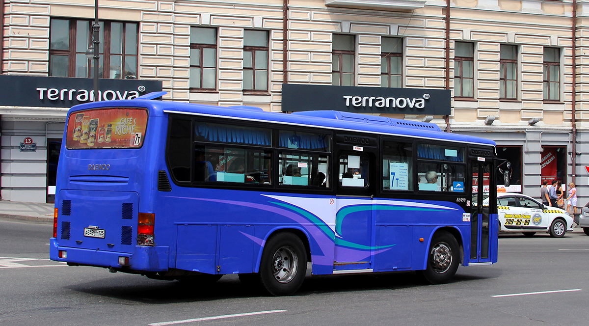 Владивосток. Daewoo BS090 а849ст