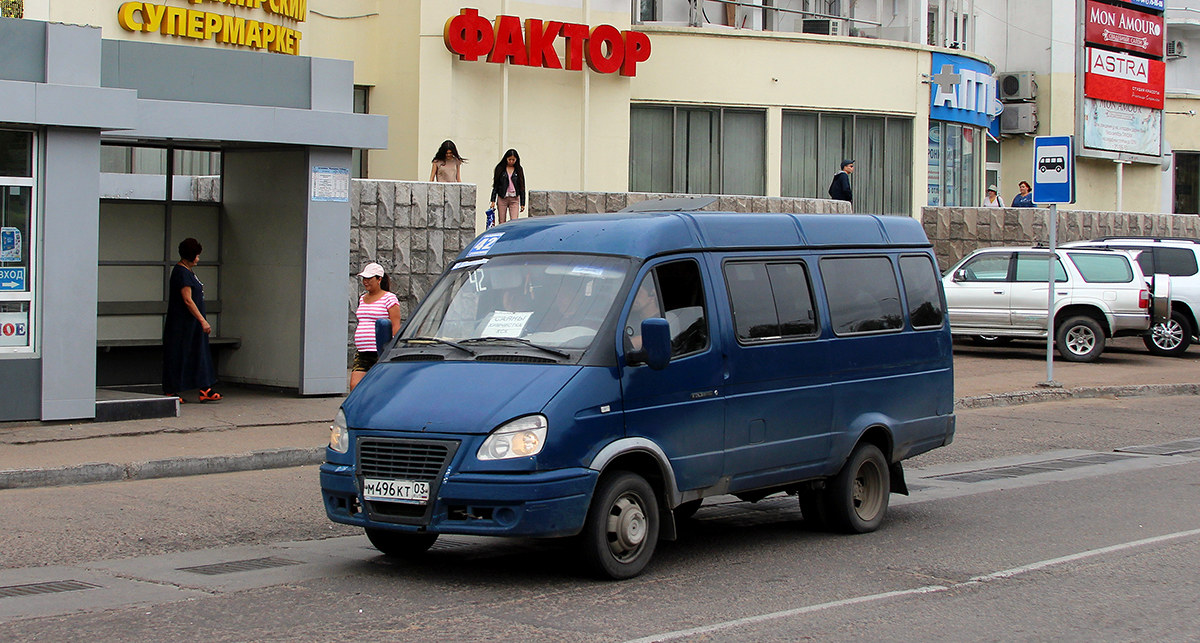 Улан-Удэ. ГАЗель (все модификации) м496кт