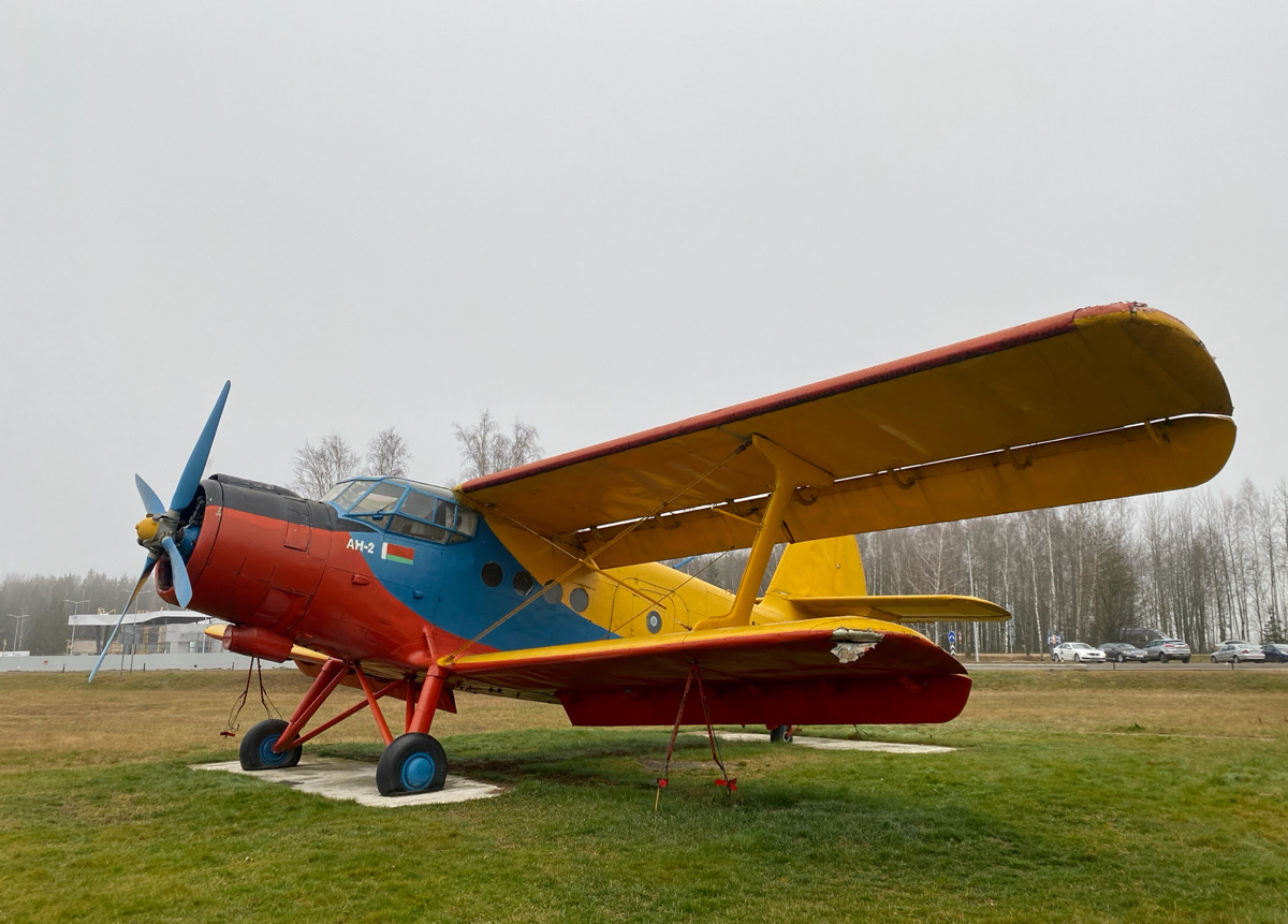 Минск. Самолёт Ан-2 EW-237CD, музейный