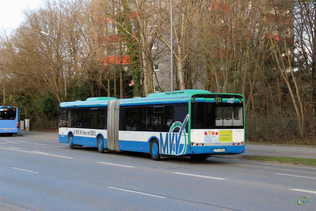 Мюнхен. Solaris Urbino 18 M-C 9255