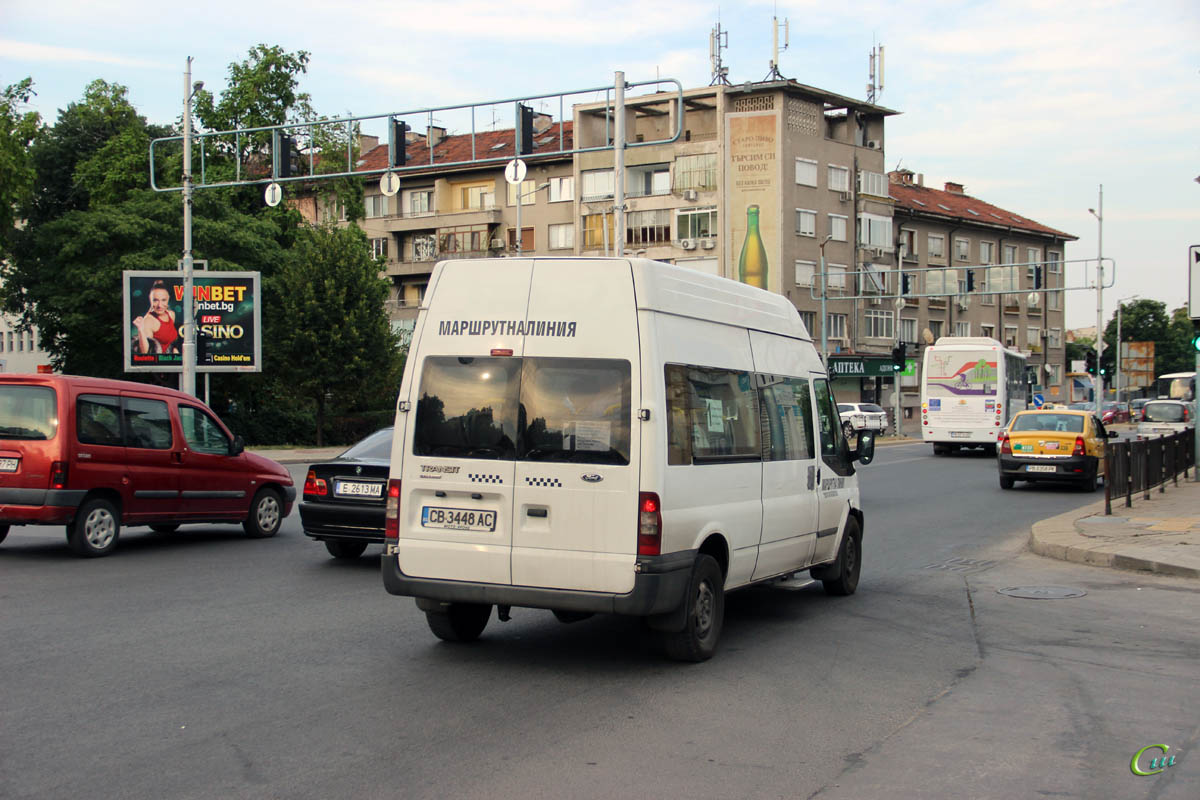 Пловдив. Ford Transit CB 3448 AC