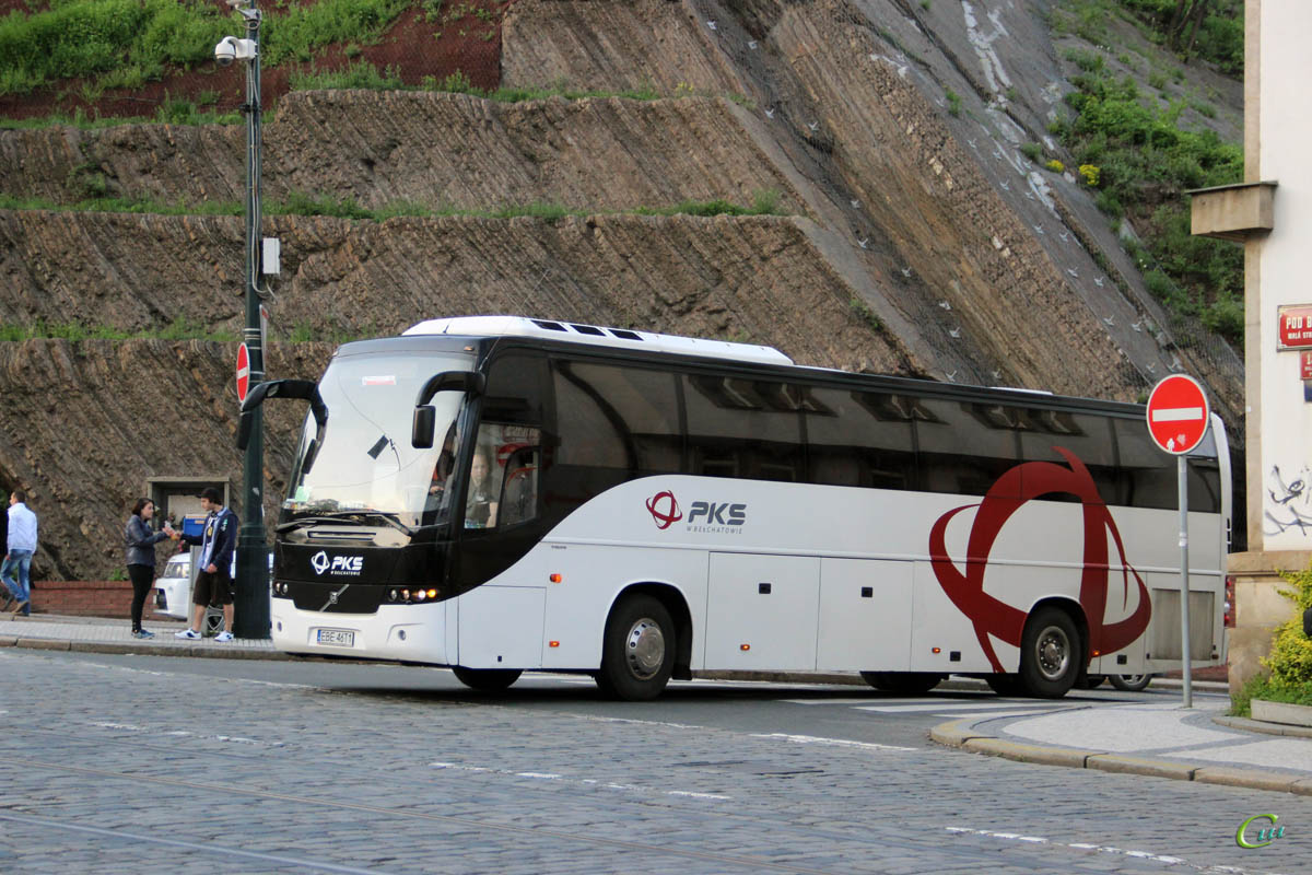 Прага. Volvo 9700H EBE 46T1