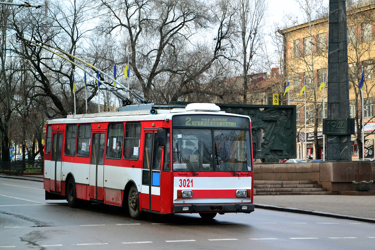Николаев. Škoda 14TrR №3021