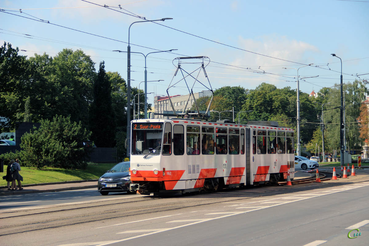 Таллин. Tatra KT4D №162