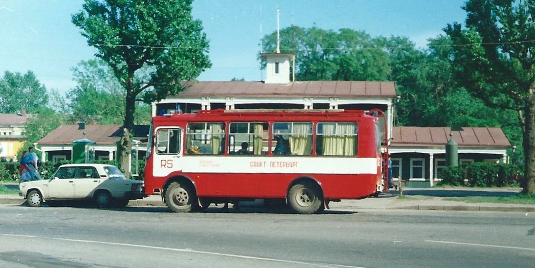 Санкт-Петербург. Неизвестный автобус ПАЗ-3205
