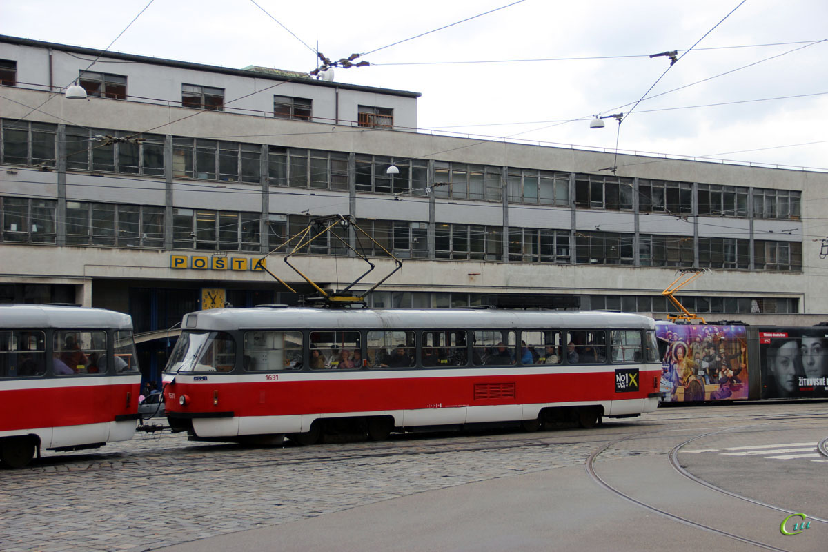 Брно. Tatra T3G №1631