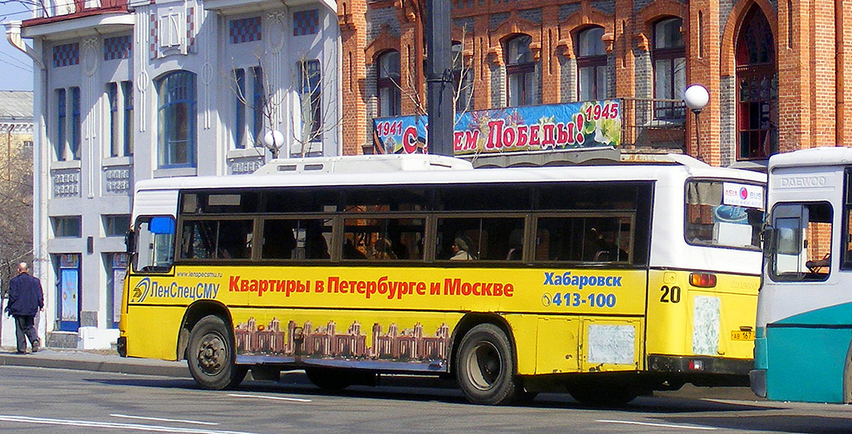 Хабаровск. Daewoo BS106 ав167