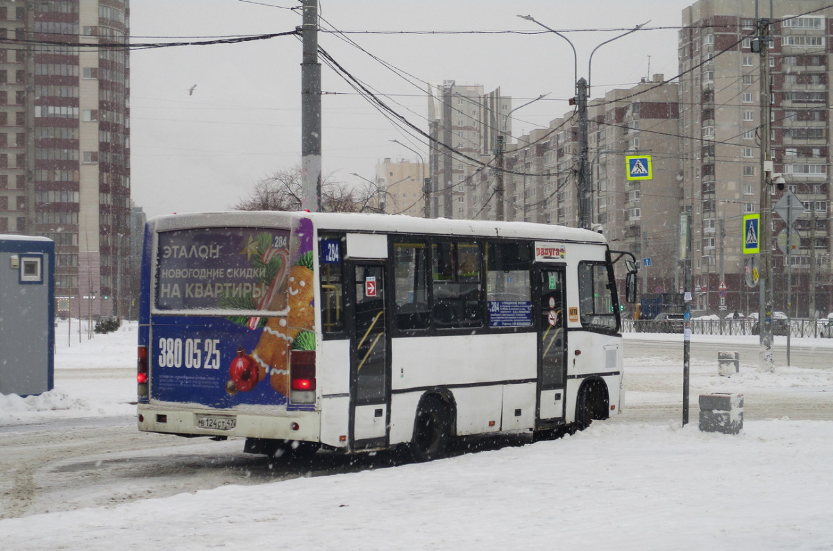 Санкт-Петербург. ПАЗ-320402-05 в124ст
