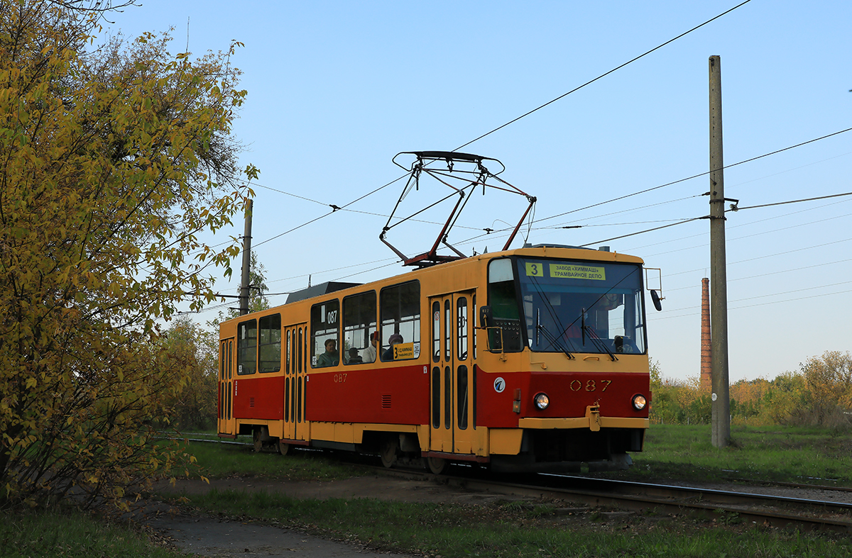 Орёл. Tatra T6B5 (Tatra T3M) №087