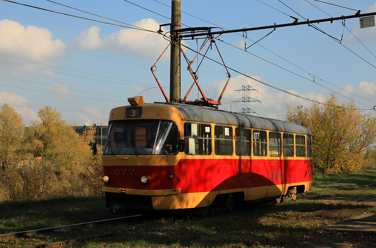 Tatra T3SU №077 - Орёл - Фото №191485 - Твой Транспорт